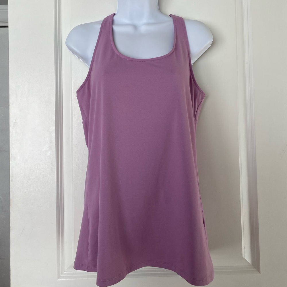 Fabletics Elisa Racer Tank Size S In Rose - Picture 3 of 6